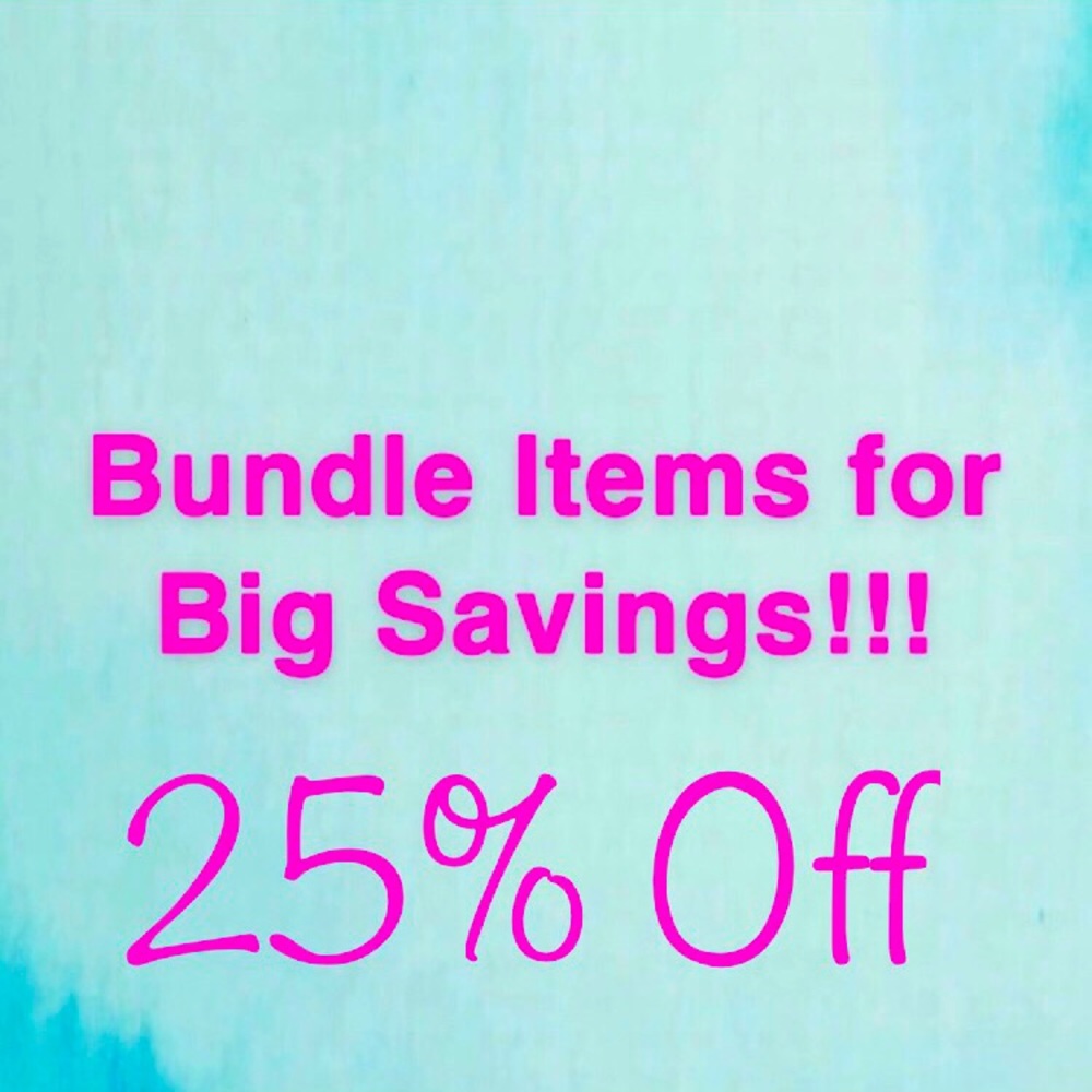 Bundle items for more savings!